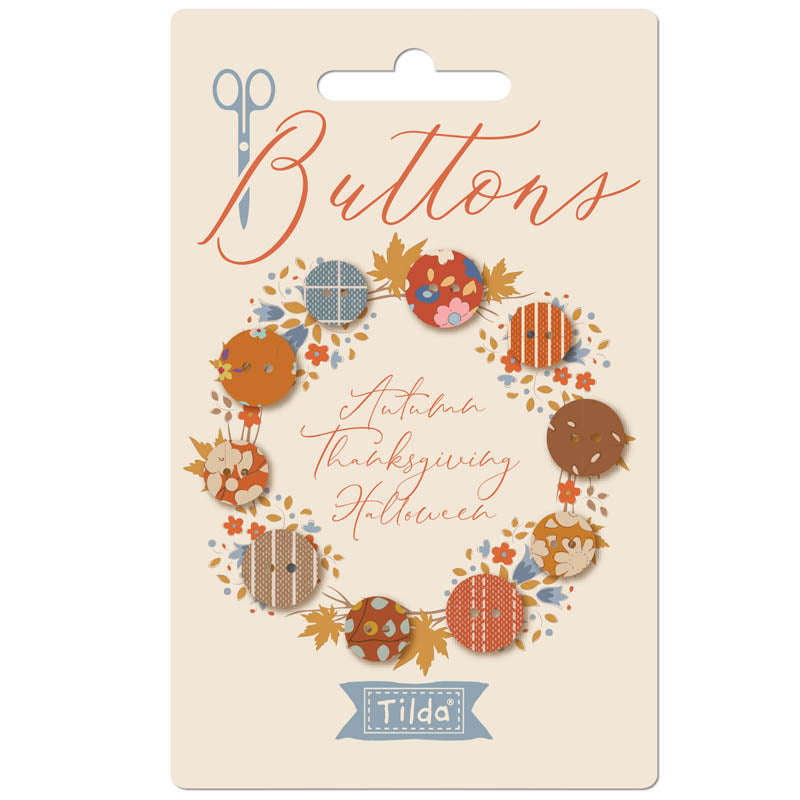 Creating Memories Autumn Buttons by Tilda