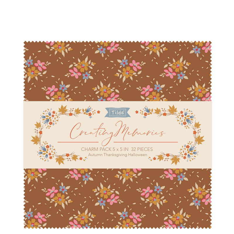 Creating Memories Autumn Charm Pack by Tilda