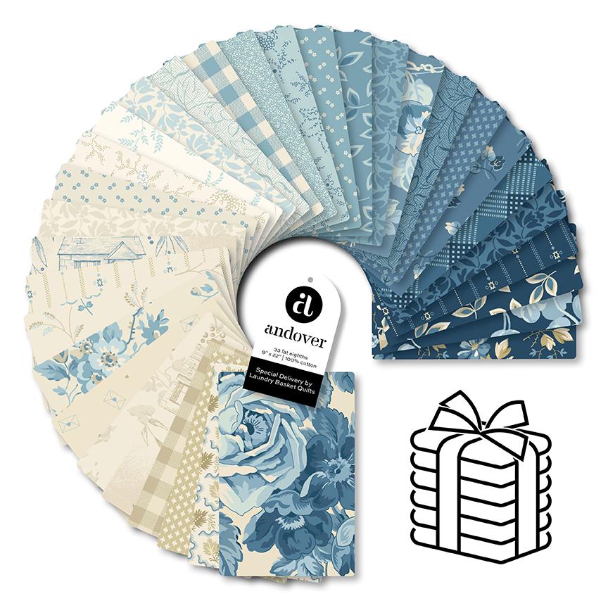 Special Delivery by Laundry Basket Quilts - Fat Eighth Bundle