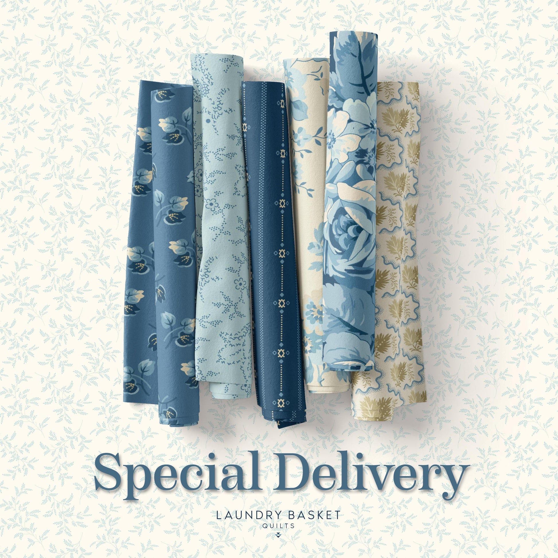 Special Delivery by Laundry Basket Quilts - Quilt Garden Tulip Sky