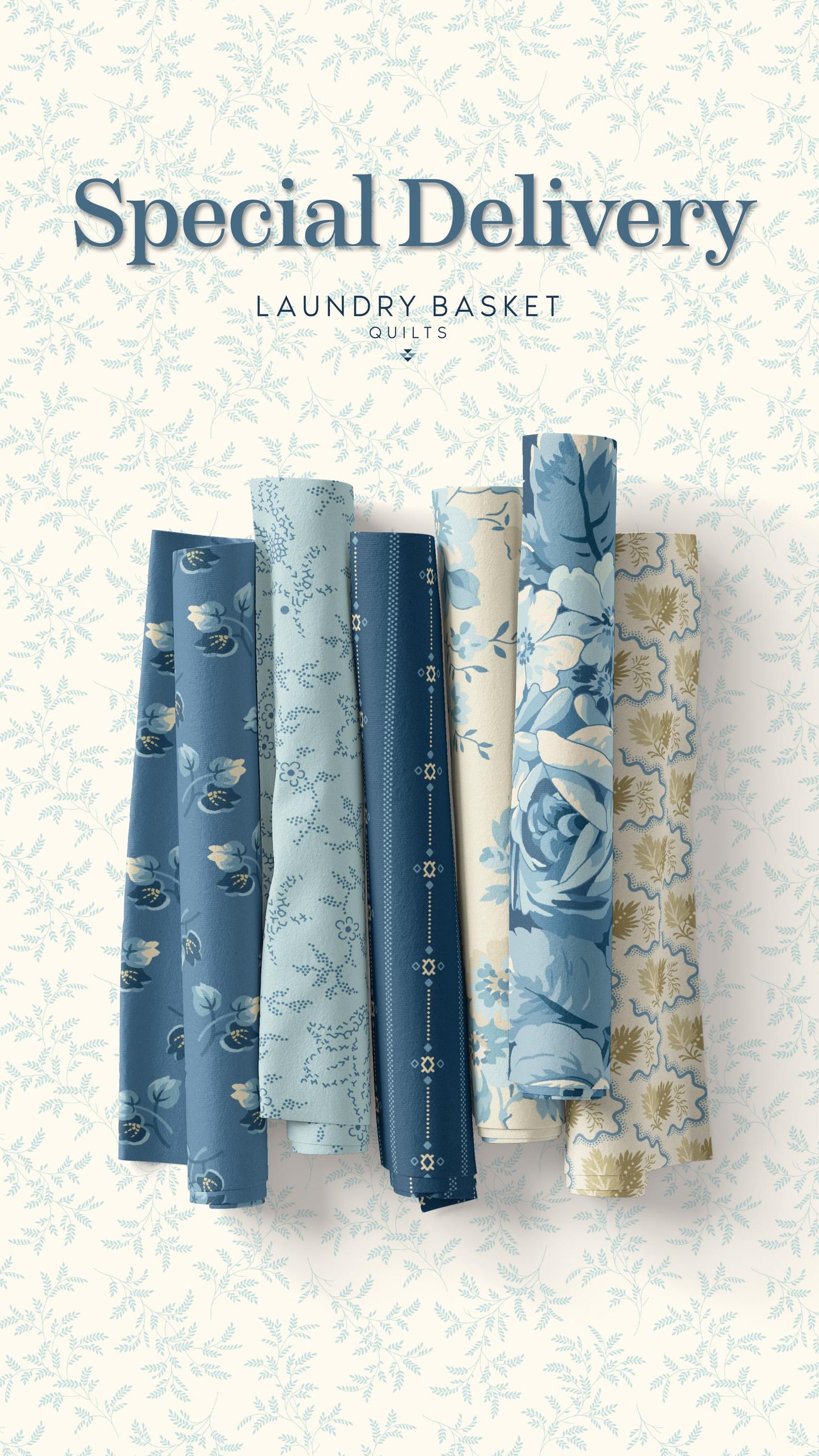 Special Delivery by Laundry Basket Quilts - Quilt Garden Tulip Sky